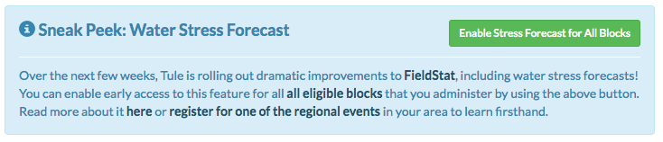 Enable forecast